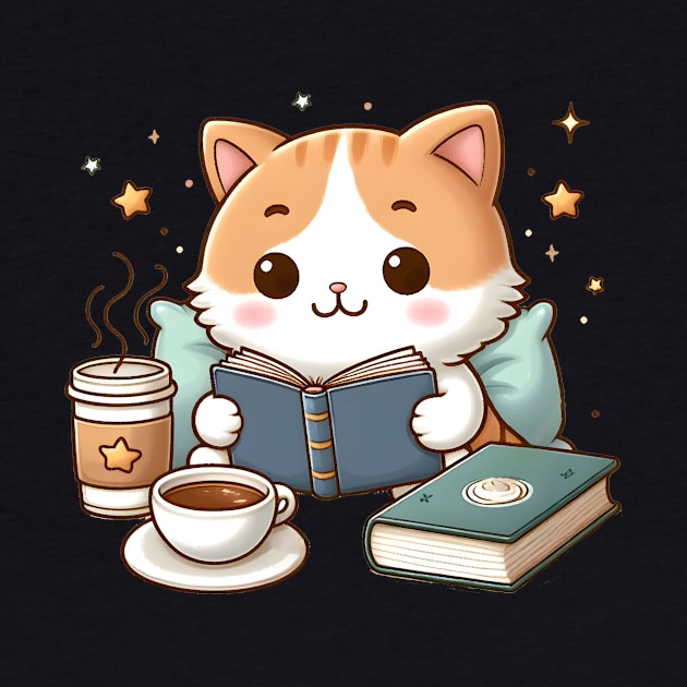 Cats, coffee and books - the best of life by Ingridpd